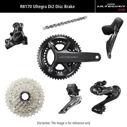 Vollständige Gruppe Shimano Ultegra R8170 Di2 Disc
