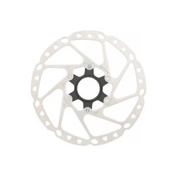 SHIMANO Fahrrad-Bremsscheibe RT64 180mm CL silber
