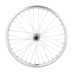 Vorderrad eines Fahrrads Velox Mach1 Er10.
