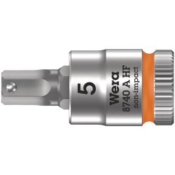 Wera 8740 A 05003337001 Innen-Sechskant Steckschlüssel-Bit-Einsatz Haltefunktion 6 mm 1/4 6 mm 1/4 (6.3 mm)