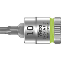 Wera 8767 A 05003362001 Innen-Sechsrund (TX) Steckschlüssel-Bit-Einsatz T 10 1/4 (6.3 mm)
