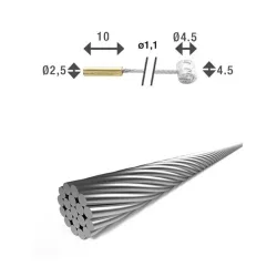 Kabel des Umwerfers XLC Sh-x18 Shim/Compa/Sram