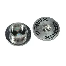 Satz Pedalachsenkappen aus Aluminium Xpedo Face Off