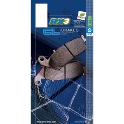 Straßenbremsbelag Sintermetall CL Brakes 1167RX3