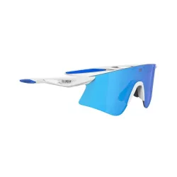 Rudy Project Germany GmbH Rudy Project SP883958 ASTRAL Unisex-Sonnenbrille Randlos Monoscheibe Kunststoff-Gestell, Weiß