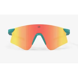 Rudy Project Germany GmbH Rudy Project SP884023 ASTRAL Unisex-Sonnenbrille Randlos Monoscheibe Kunststoff-Gestell, Grün