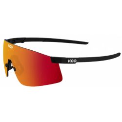 KOO Nova Sportbrille Running - black matt/red