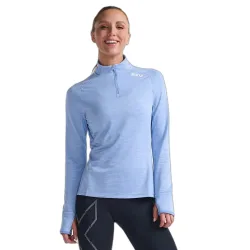 1/4-Zip-Langarmtrikot, Damen 2XU Ignition