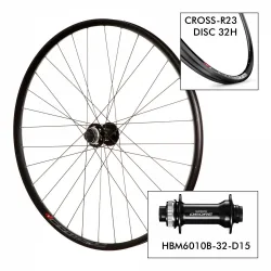 Fahrradrad Mach1 D. Cross-R23 32H - M6010 15x100
