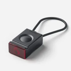 Bookman - Fahrrad-Rücklicht, 3.5X1.4CM, Black
