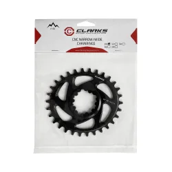 Ovale Aluminiumpedale Clarks Cycle Systems CCR-04-OV - 9-12v