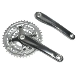MTB Alu-Kettenblatt (Gehäuse) abnehmbare Kettenblätter P2R 9-8V. 170 mm 42-32-22