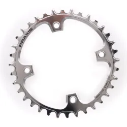 Mono Plateau aus Stahl Praxis 104BCD PVD NW