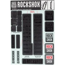 Aufkleber Rockshox 35mm