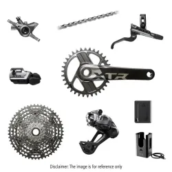 Vollständige Gruppe Shimano XTR Di2 M9200 12V 34T