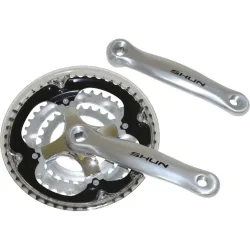 MTB-Kurbelgarnitur Alu P2R 7-8V. 170 mm 48-38-28