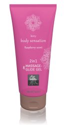 Shiatsu »Himbeere« 2 in 1 Massage- und Gleitgel 200ml