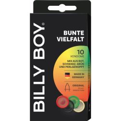 Billy Boy Bunte Vielfalt Kondome - 10 st.