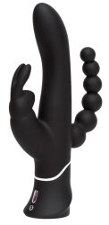 Happy Rabbit ? Triple Curve Rabbit Vibrator ? Schwarz