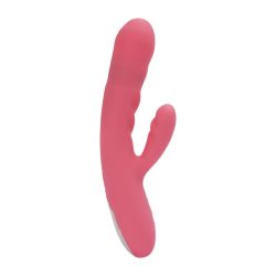 SVAKOM - Avery Stoßender Rabbit Vibrator - Erdbeerrosa