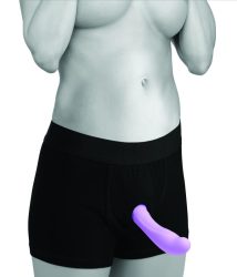 Strap U - Gurtzeug mit eingebautem O-Ring - Schwarz