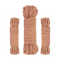 Rosy Gold ? Rope Set ? Luxuriöse Bondage-Seile