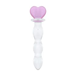 Gildo - No. 35 Glas Dildo Herzform - 18.8 cm