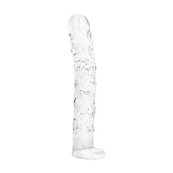 Gildo - No. 36 Strukturierter Glas Dildo - 19 cm