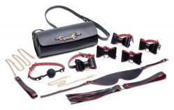 Master Series - Luxus-BDSM-Set mit Reisetasche