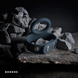 Boners »Strap S/M« verstellbarer Penis- & Hodenring
