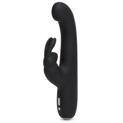 Happy Rabbit ? Slimline G-Punkt Rabbit Vibrator ? Schwarz