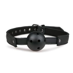 Easytoys Fetish - Ball gag met PVC bal - zwart
