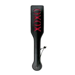 Easytoys Fetish - Schwarze Lederklatsche - XOXO