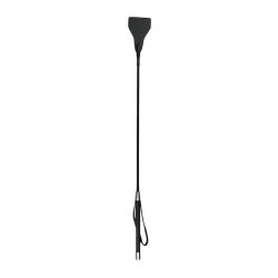 EasyToys - Fetish Lange Lederpeitsche - Schwarz