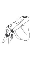 Easytoys Fetish - Bondage Set - Halsband Hand- und Fußfesseln
