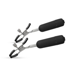 Easytoys Fetish - Nippelklemmen mit vibrierenden Kugeln