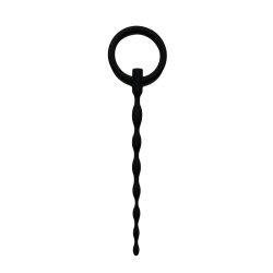 Penis-Plug mit Ring aus Silikon ? Schwarz