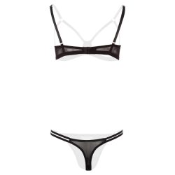 Christine - Offenes BH-Set Sanna - Schwarz