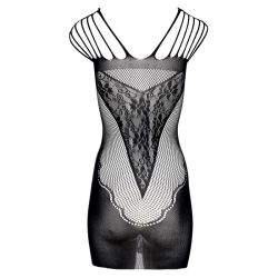 Christine - Glitzerndes Kleid - Schwarz