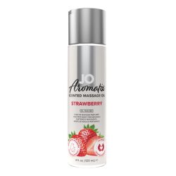 JO - Aromatix Duftende Massageöl Erdbeere - 120 ml