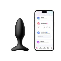 Lovense - Hush 2 Vibrationsbuttplug Mit App - Schwarz