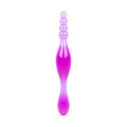 Galaxy Analkugeln und Plug - Lila