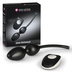 Mystim ? Jane Untamed Geisha Balls Vibrator ? Schwarz