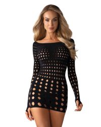 Obsessive - Rocker-Kleid - Schwarz