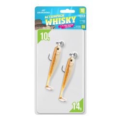 Lieblingsköder Actionpack Whisky - Gummiköder-Set montiert