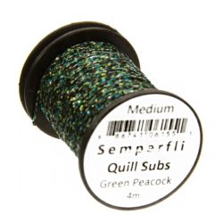 Semperfli Quill Subs - Green Peacock