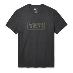 YETI Camo Logo Badge - T-Shirt