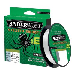 Spiderwire Stealth Smooth 8 Translucent 150m - geflochtene Schnur
