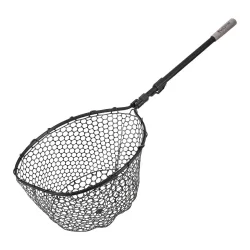 Westin W3 C&R Adjustable Full Rubber Mesh Landing Net - Feumer