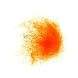 Hareline Dubbin Ice Dub - UV Hot Orange - Dubbing